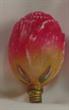 Figural vintage milk glass rose bud large